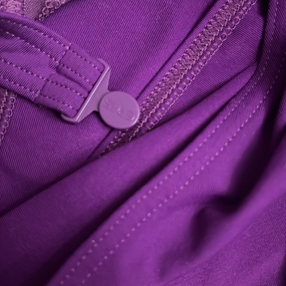 ERES Halter Bikini Purple Bikini Top 10 bottom 12 - Picture 8 of 8